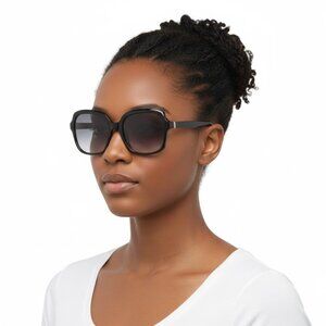 New Authentic Kate Spade Polarized Grey Square Ladies Sunglasses BABBETTE/G/S 08